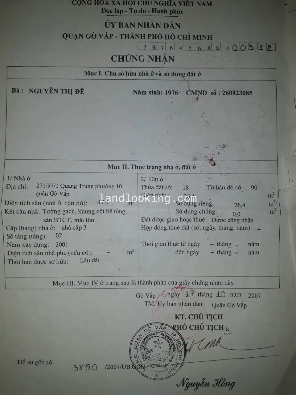 275/97/1 - Quang Trung, Phường 10, Quận Gò Vấp - ảnh 3